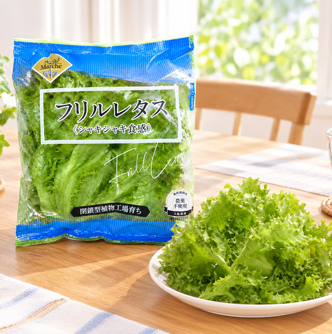 大阪公立大学植物工場 バタビアレタス3個/フリルレタス3個/リーフミックスサラダマイルド(ベビーリーフ入り)6個セット 栽培期間中農薬不使用 閉鎖型植物工場育ち 送料無料(北海道、沖縄1000円)