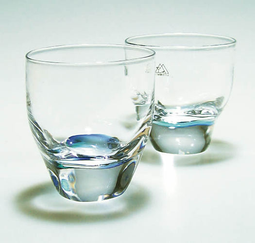 あづみ野ガラス工房　名水グラス